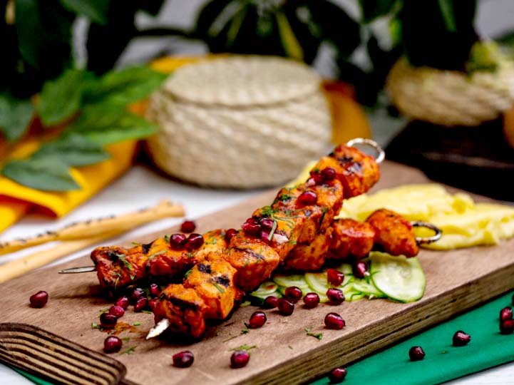 Aromatic curry and tandoori grills